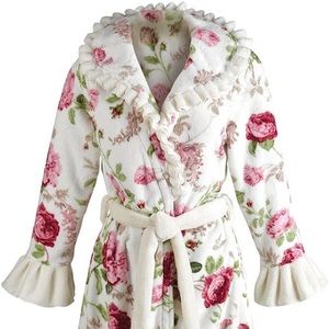 Victorian Trading Pampered Princess Plush Robe Size Small/Medium